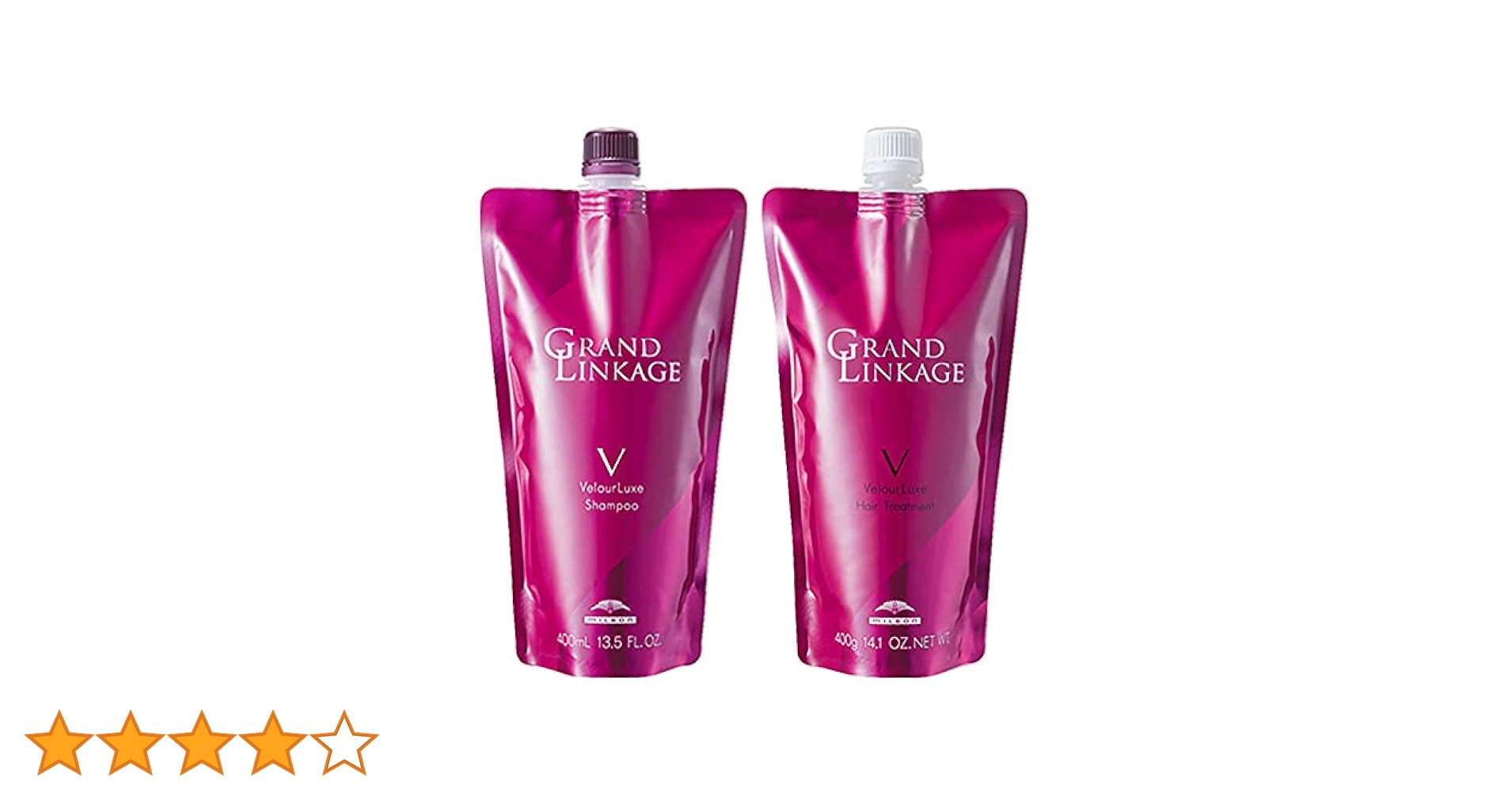 Amazon | ミルボン グランドリンケージ ヴェロアリュクス 400 詰